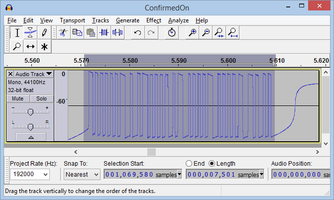 Audacity Recording Screenshot