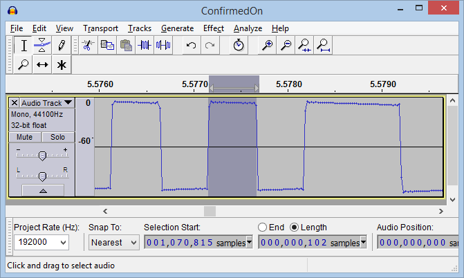 Audacity Recording Screenshot